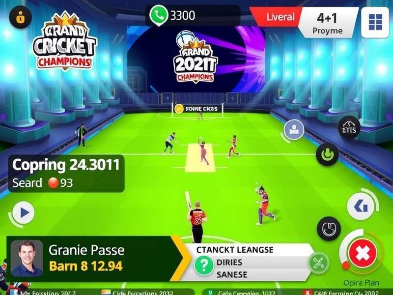 Grand Cricket Champions Multiplayer